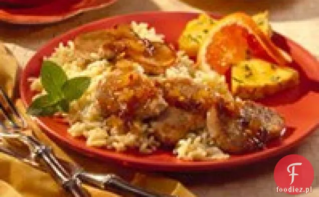 Medaliony Wieprzowe Z Gorącym Ananasem