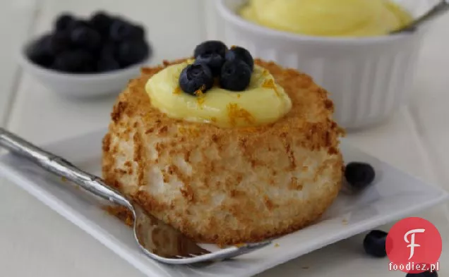 Meyer Lemon Pudding Cakes