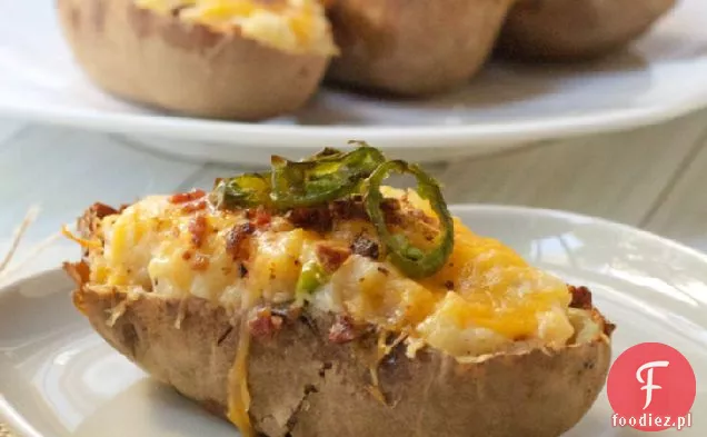 Jalapeño Popper Dwa Razy Pieczone Ziemniaki
