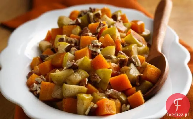 Pieczone dyni z jabłkami