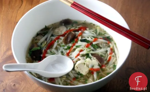 Zupa Z Makaronem Tofu I Shiitake