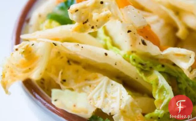 Light Ginger Citrus Napa Slaw