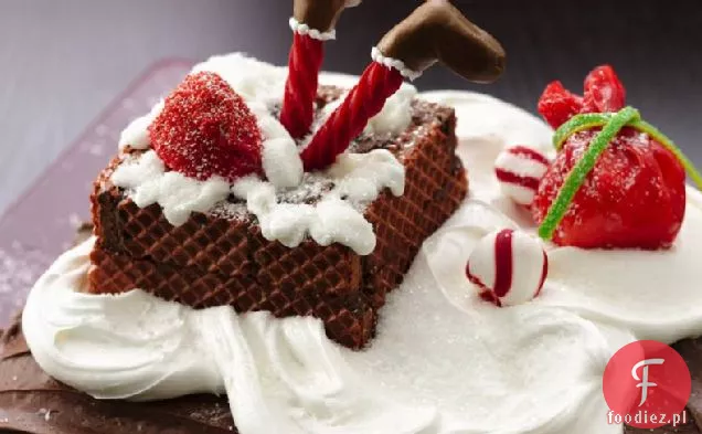 Stick Santa Cake