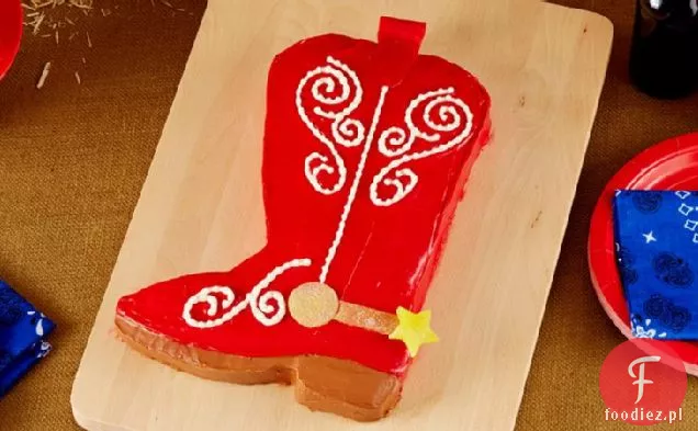 Cowboy Boot Cake