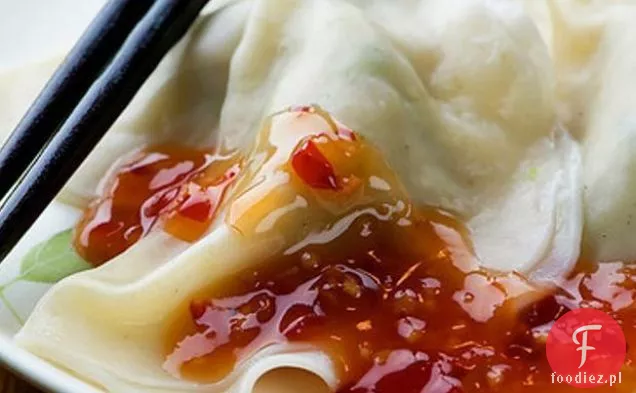 Pierogi Wieprzowe Z Sosem Chili