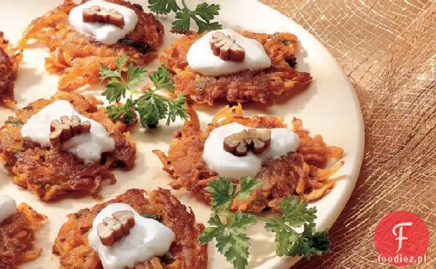 Słodkie Ziemniaki Mini-Latkes