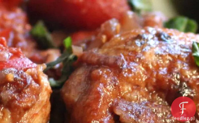 Kurczak Cacciatore z czerwonym winem