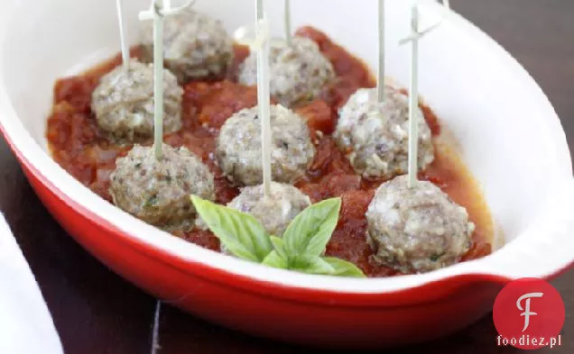 Pulpety Z Kiełbasą Nadziewane Mozzarellą
