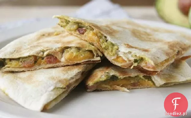 Bekon-Guacamole Quesadillas