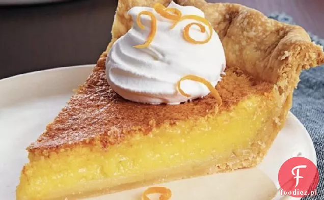 Tangerine Chess Pie