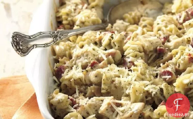 Kremowe Pesto-Zapiekanka Z Kurczaka