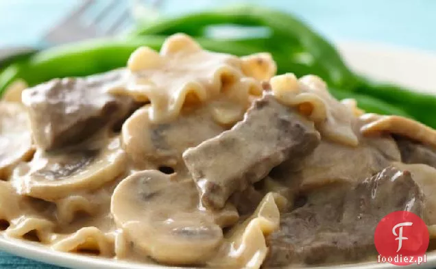 Najprostszy W Historii Beef Stroganoff