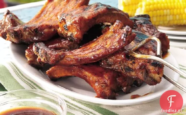 Grillowane żeberka z sosem Barbecue Cherry Cola