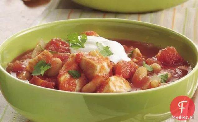 Biała Fasola-Kurczak Chili