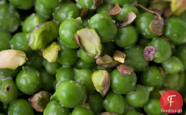 Pieczony Groszek Z Estragonem, Jogurtem I Pistacjami Przepis
