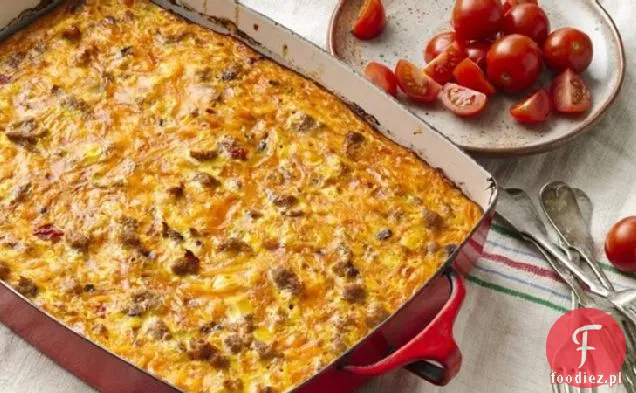Meksykańska Zapiekanka Śniadaniowa