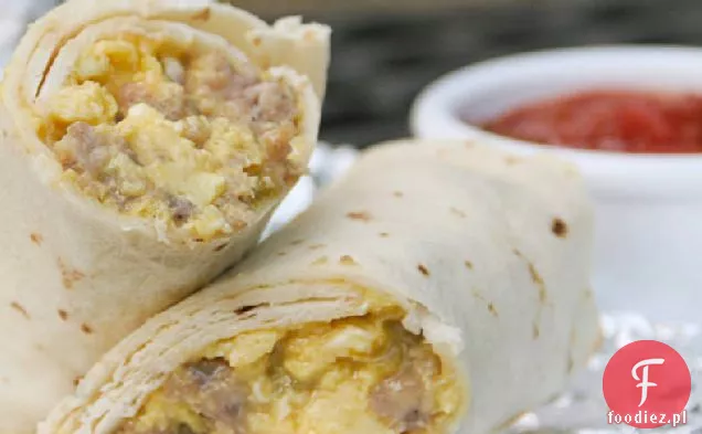 Camping Śniadanie Burritos