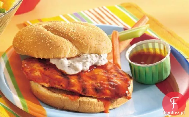 Kanapki Z Grillowanym Kurczakiem Buffalo