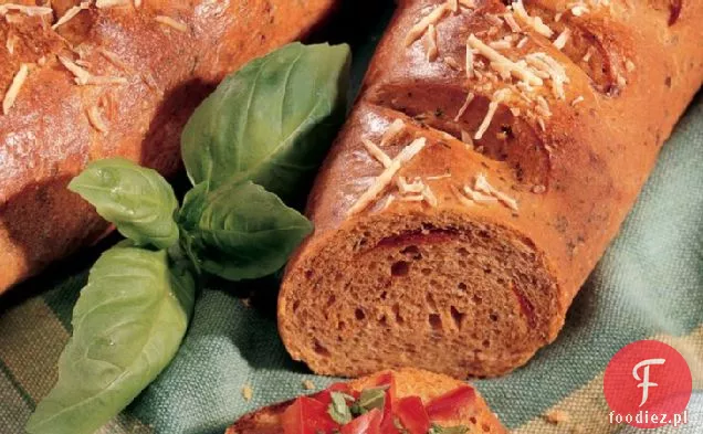 Pikantne Pesto-Bagietki Pomidorowe