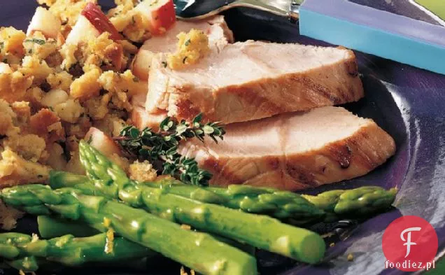 Grillowana polędwiczka z indyka z farszem