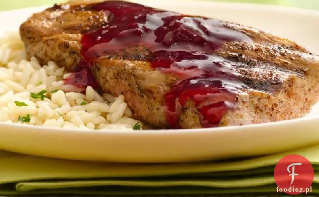 Grillowana polędwiczka wieprzowa z sosem Malinowo-Chipotle
