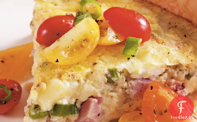 Szynka wolno gotująca i Szwajcarskie Quiche