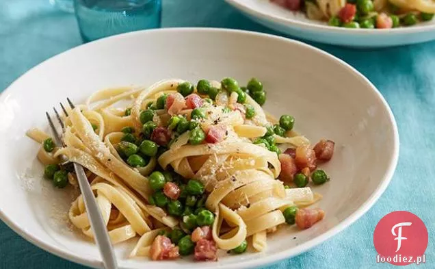 Makaron, Pancetta i groszek