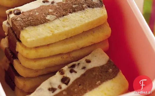 Paski Czekoladowo-Pomarańczowe