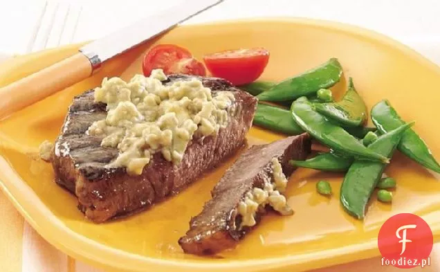Grillowany Stek Z Sera Pleśniowego