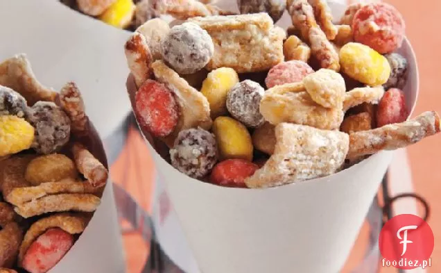 Crunchy Peanut Butter Cereal Party Mix