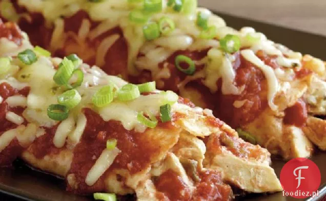 Pikantne Enchiladas Z Kurczaka