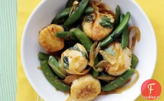 Scallop And Snap Pea Stir-fry