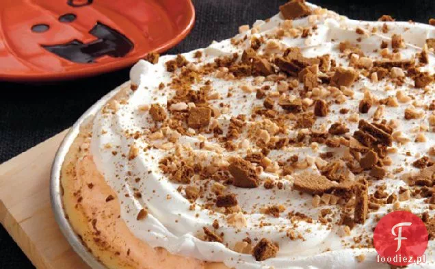 Pumpkin Ice Cream Cookie Pizza