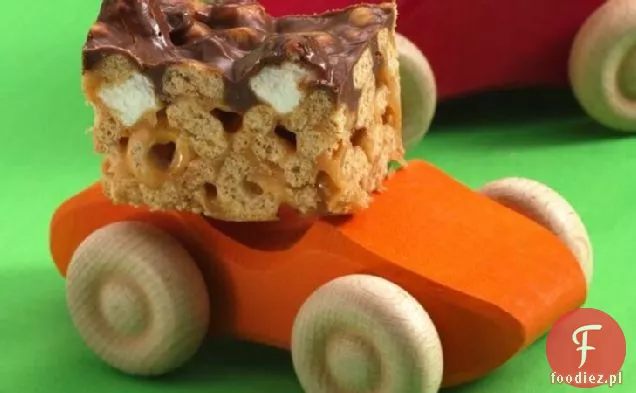 PB-tabliczki czekolady na samochodach