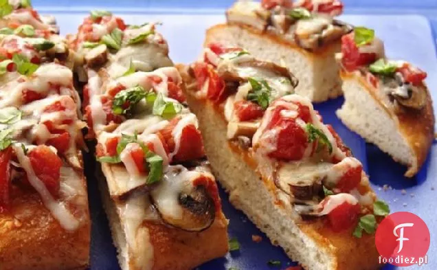 Focaccia pomidorowo-grzybowa