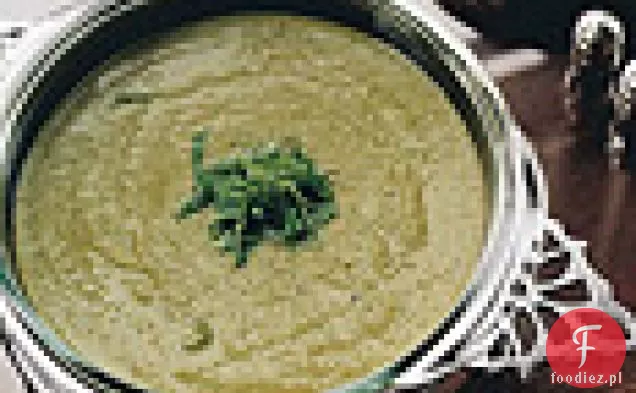 Świeża zupa Grochowo-miętowa