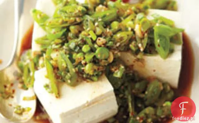 Tofu Z Groszkiem I Szalotki
