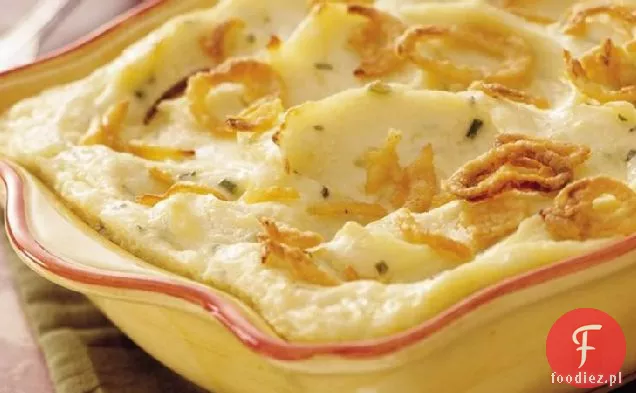 Make-Ahead Sour Cream ' N Chive puree Potatoes