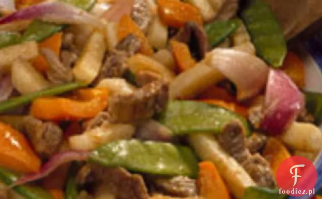 Wolno Gotujące Kanapki Z Wołowiną Imbirowo-Pomarańczową Pita