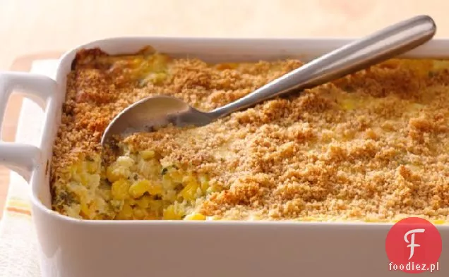 Klasyczny Pieczony Pudding Kukurydziany
