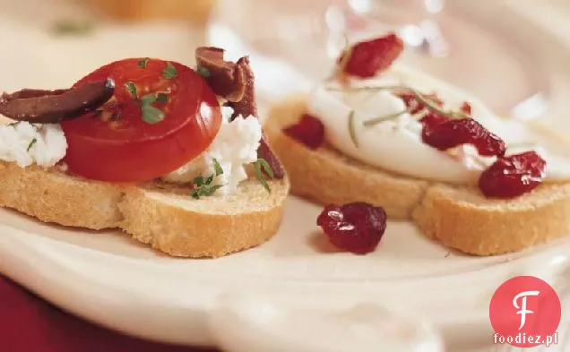 Podwójny Ser Bruschetta