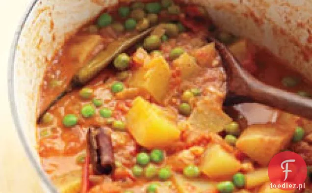 Grochowo-Ziemniaczane Curry