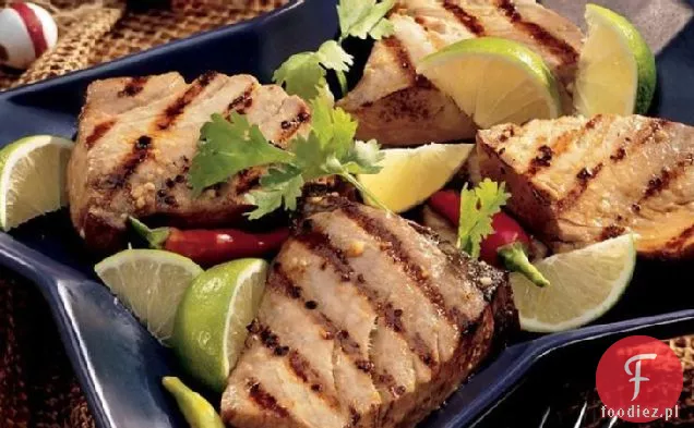 Grillowane Steki Z Tuńczykiem Imbirowo-Limonkowym