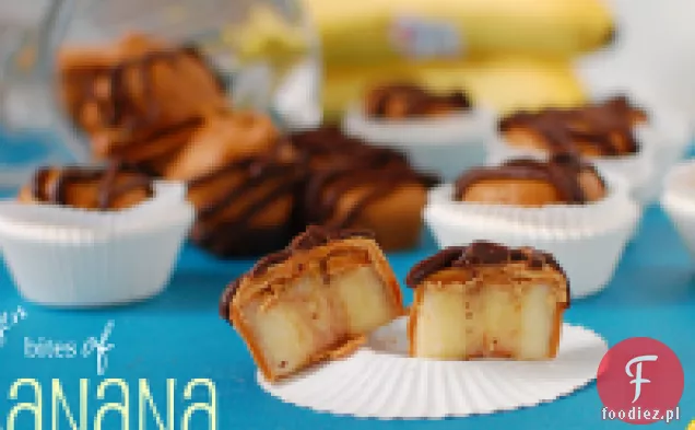 Frozen Peanut Butter Banana Bites