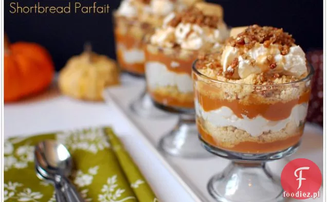 Whiskey Pumpkin Shortbread Parfait