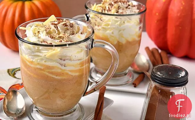 Pumpkin Spice White Hot Chocolate