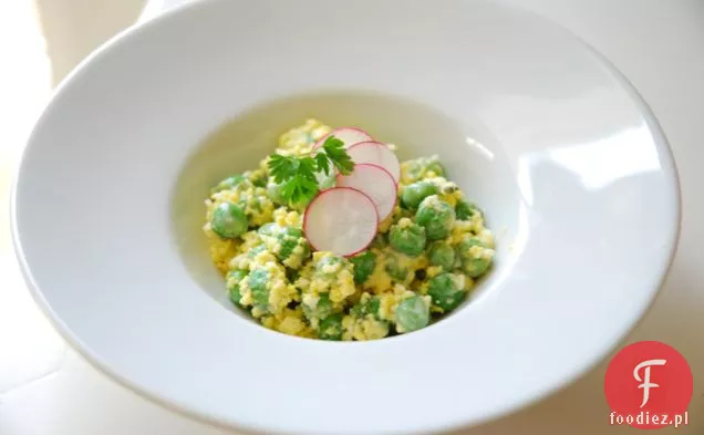 Wiosenna Piknikowa Sałatka Z Groszku