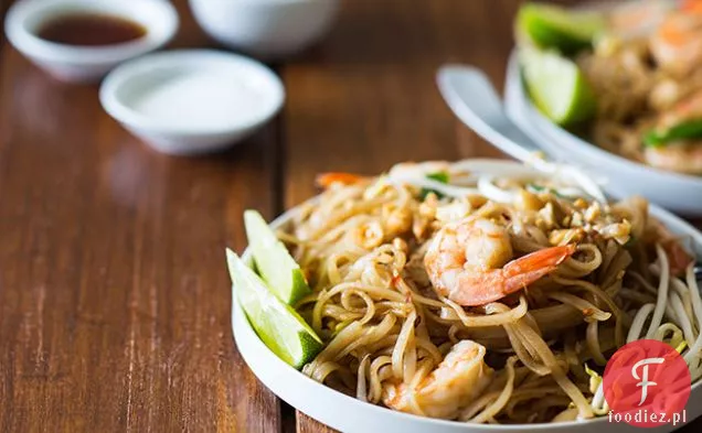 Shrimp Pad Thai Dla Czterech Osób