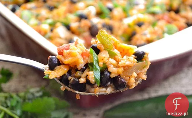 Southwest Veggie and Rice Casserole