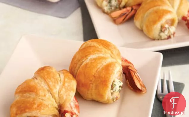Krewetki Jumbo Zawinięte W Ciasto Francuskie